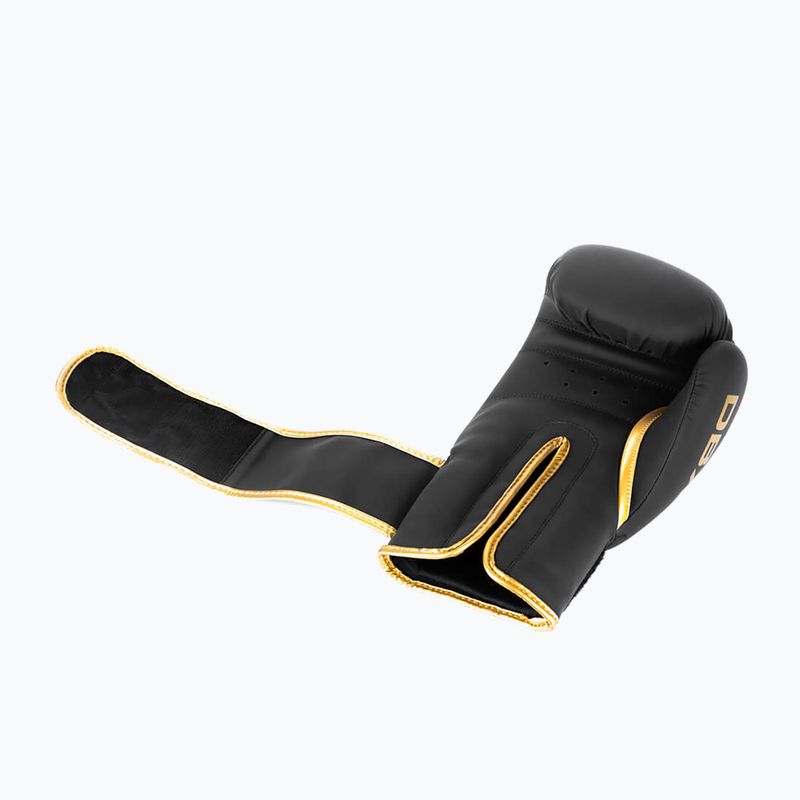 Rękawice bokserskie DBX BUSHIDO "Gold Dragon" złote/czarne 6