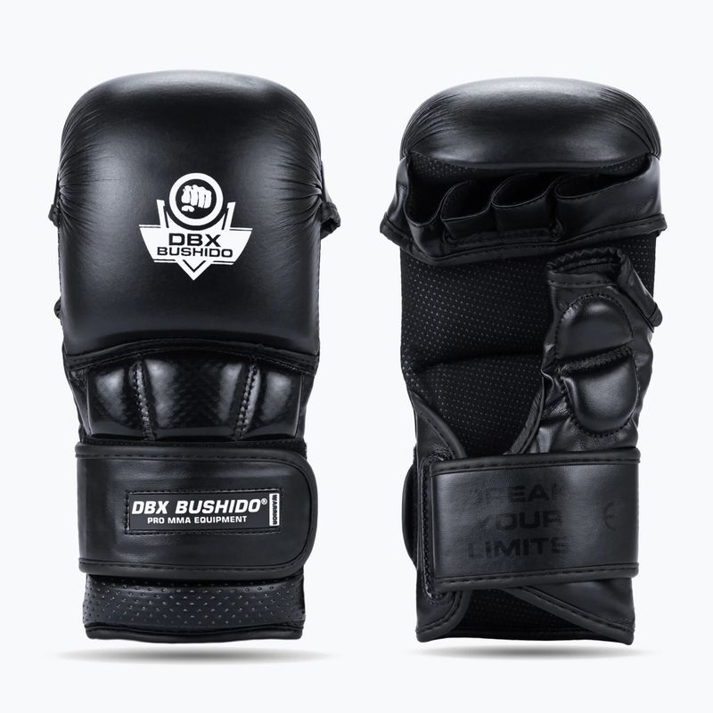Rękawice grapplingowe DBX BUSHIDO MMA Premium czarny