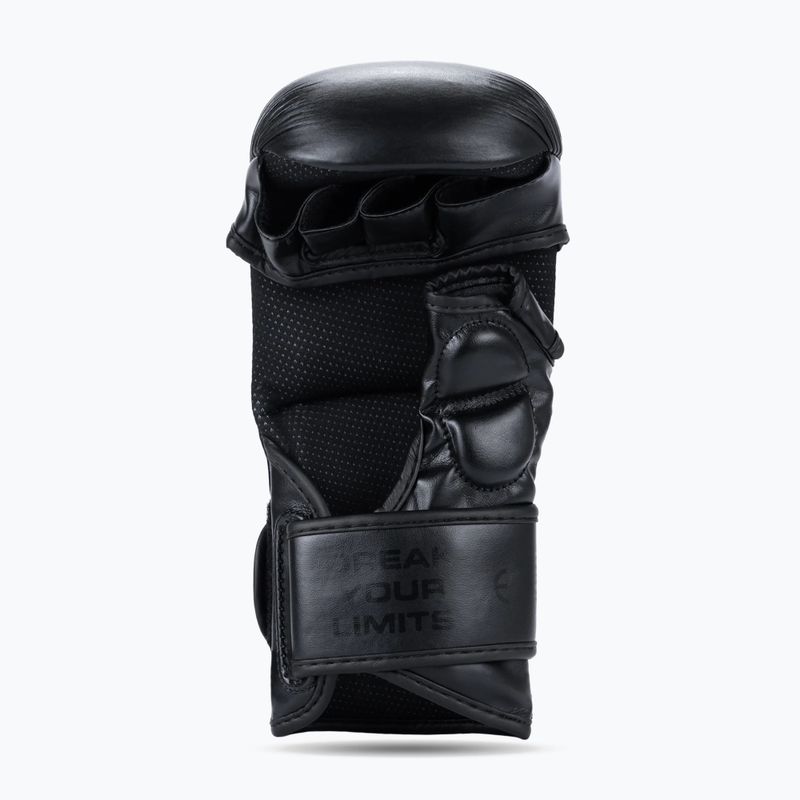 Rękawice grapplingowe DBX BUSHIDO MMA Premium czarny 4