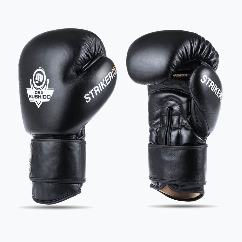 Rękawice bokserskie DBX BUSHIDO "Striker" czarny 3