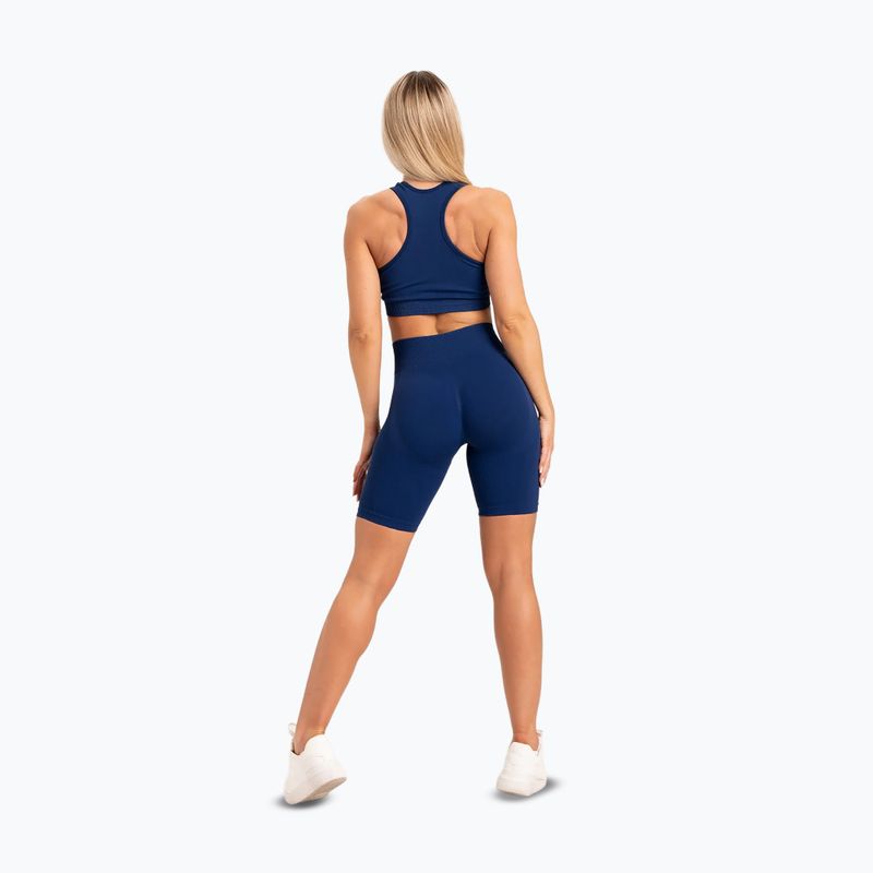 Spodenki treningowe damskie Gym Glamour Push Up classic blue 14