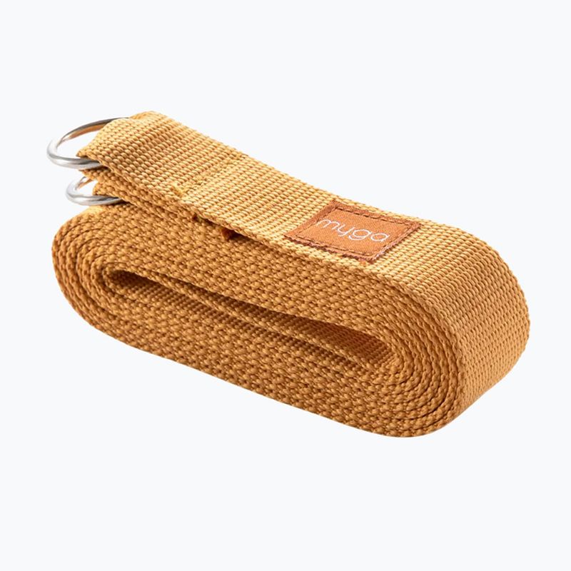 Pasek do jogi Myga 2 w 1 do jogi orange