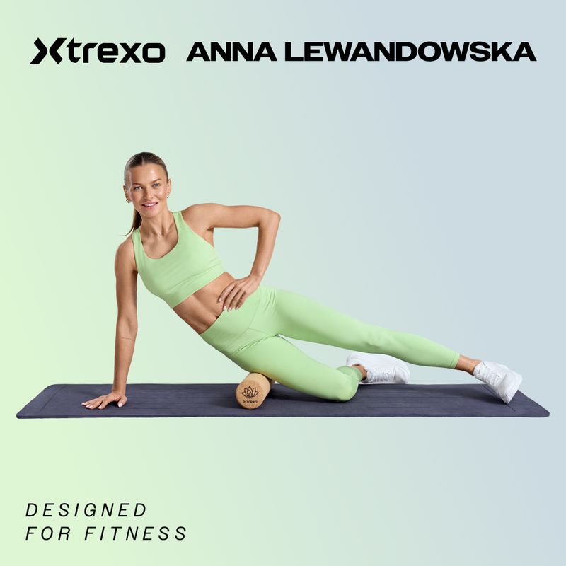 Wałek do masażu XTREXO EVA MR-EV03C różowy 2