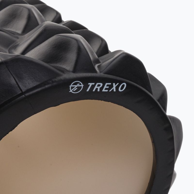 Roller do masażu XTREXO z wypustkami czarny 10