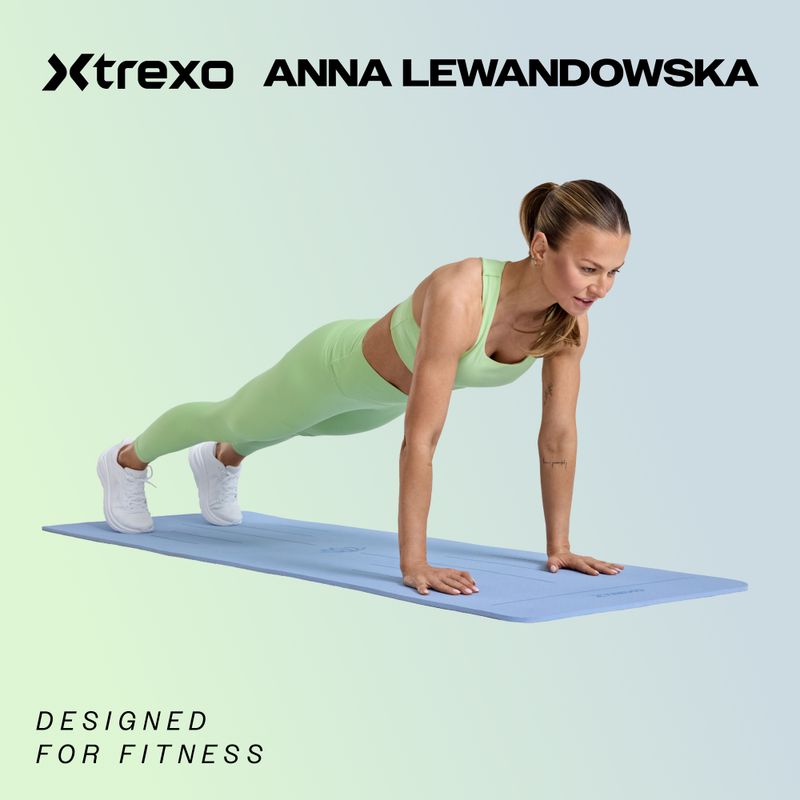 Mata do ćwiczeń XTREXO Professional czarny 2