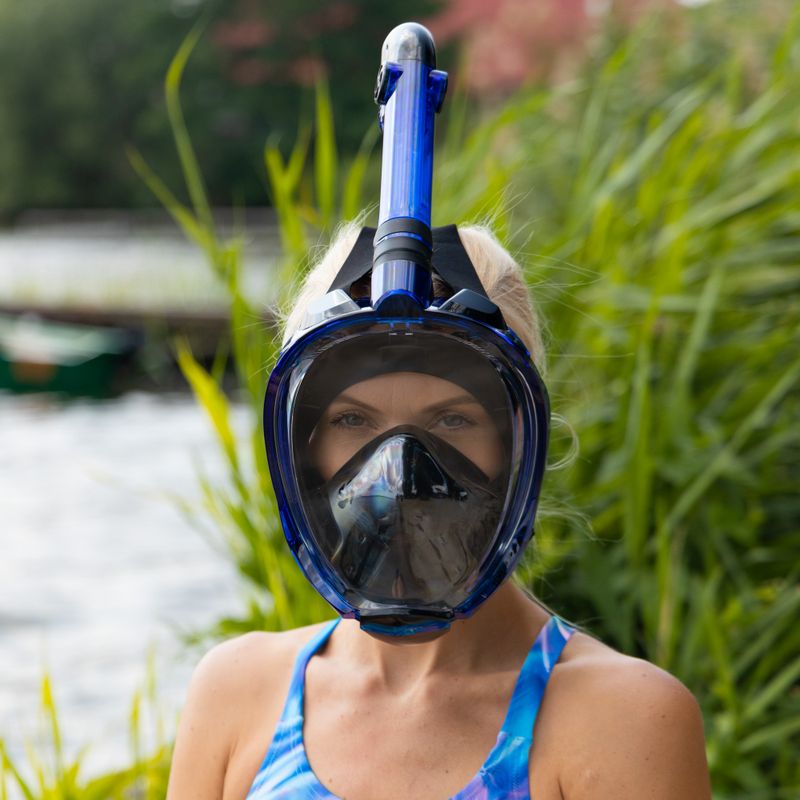Zestaw do snorkelingu AQUASTIC SMFA-01LN niebieski 17
