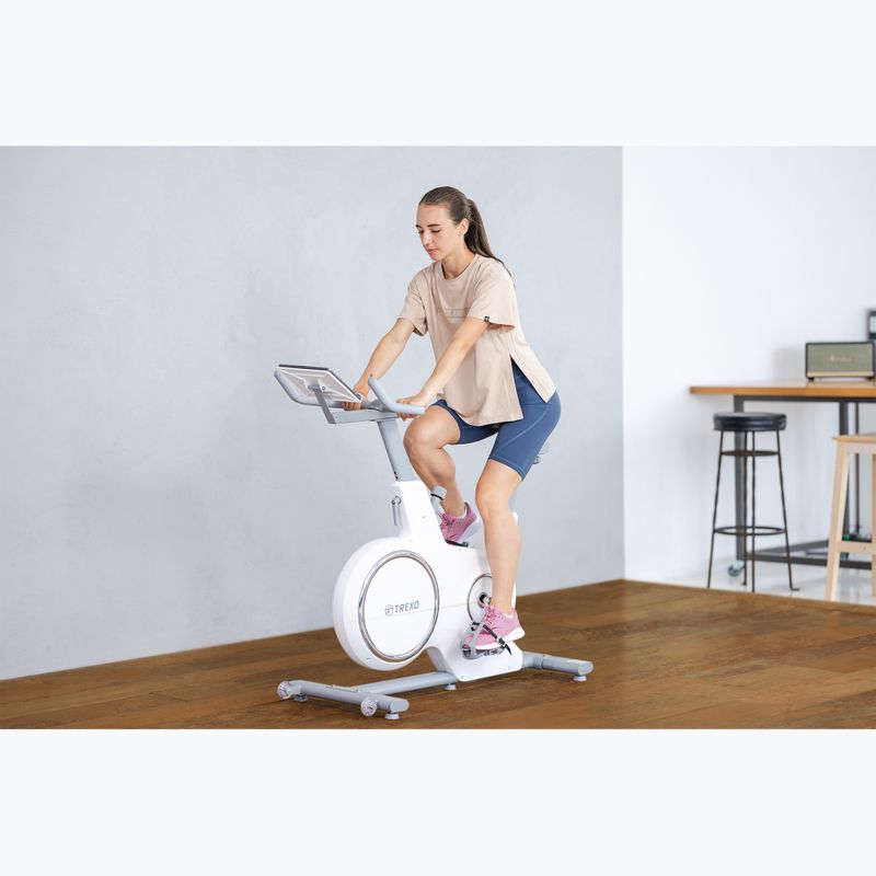Rower spinningowy XTREXO EB500 biały 5