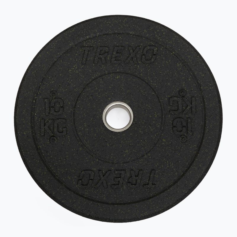 Obciążenie bumperowe olimpijskie XTREXO TRX-BMP010 10 kg czarne 3