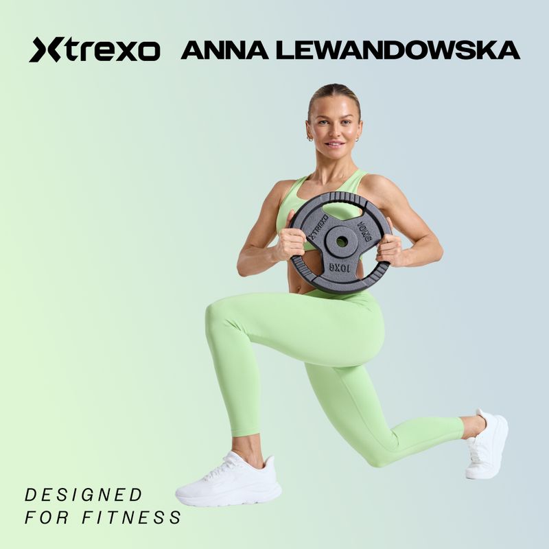 Obciążenie bumperowe olimpijskie XTREXO TRX-BMP020 20 kg czarne 2