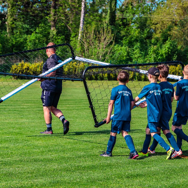 Bramka do piłki nożnej OneTeam One OT-SG3016 300 x 160 cm stal ocynkowana biały/czarny 8