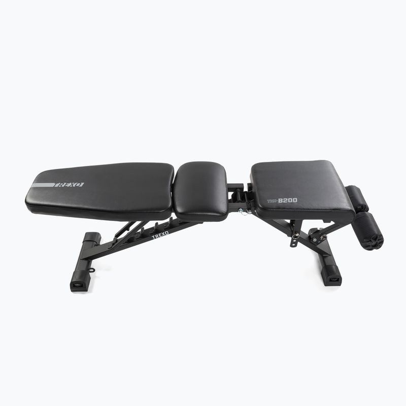 Ławka treningowa XTREXO B200 czarna 11