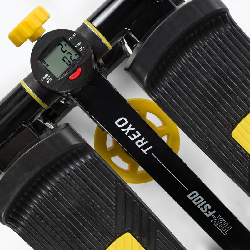 Stepper XTREXO FS100 czarny/żółty 10