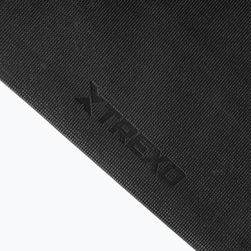 Mata do ćwiczeń TREXO uniwersalna 3 mm czarny 4