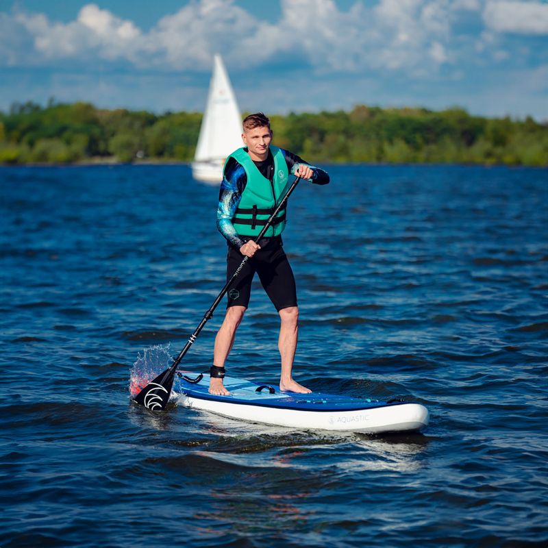 Deska SUP AQUASTIC Touring Pro 14’0" niebieska 3