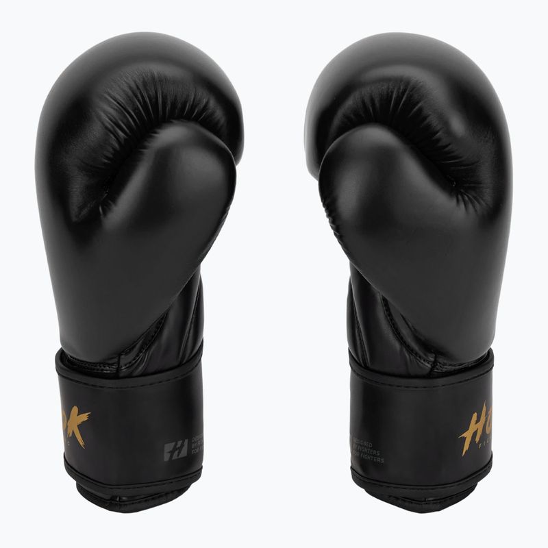 Rękawice bokserskie HOOK FIGHTING Ready To Train czarny 4