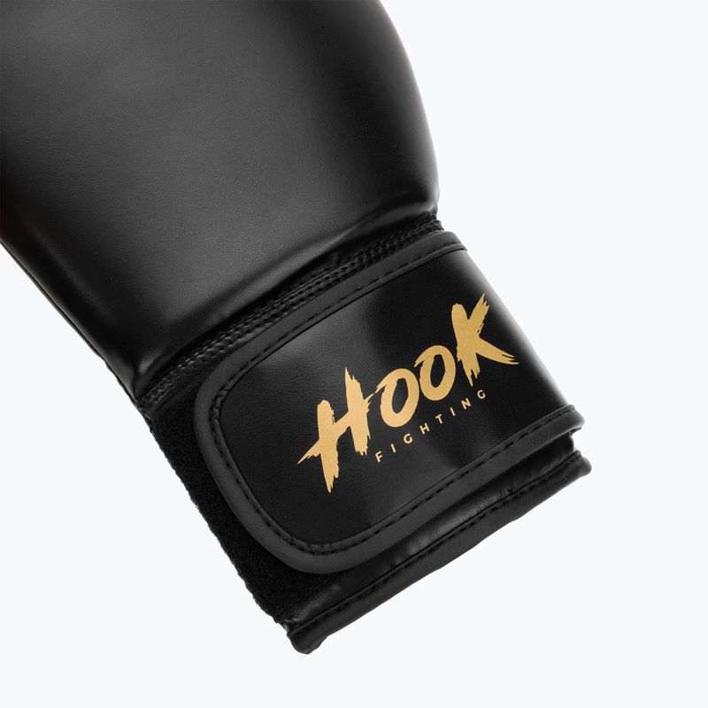 Rękawice bokserskie HOOK FIGHTING Ready To Train czarny 6