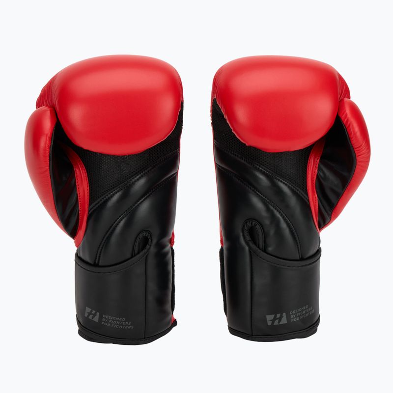 Rękawice bokserskie HOOK FIGHTING Ready To Train czerwony 3