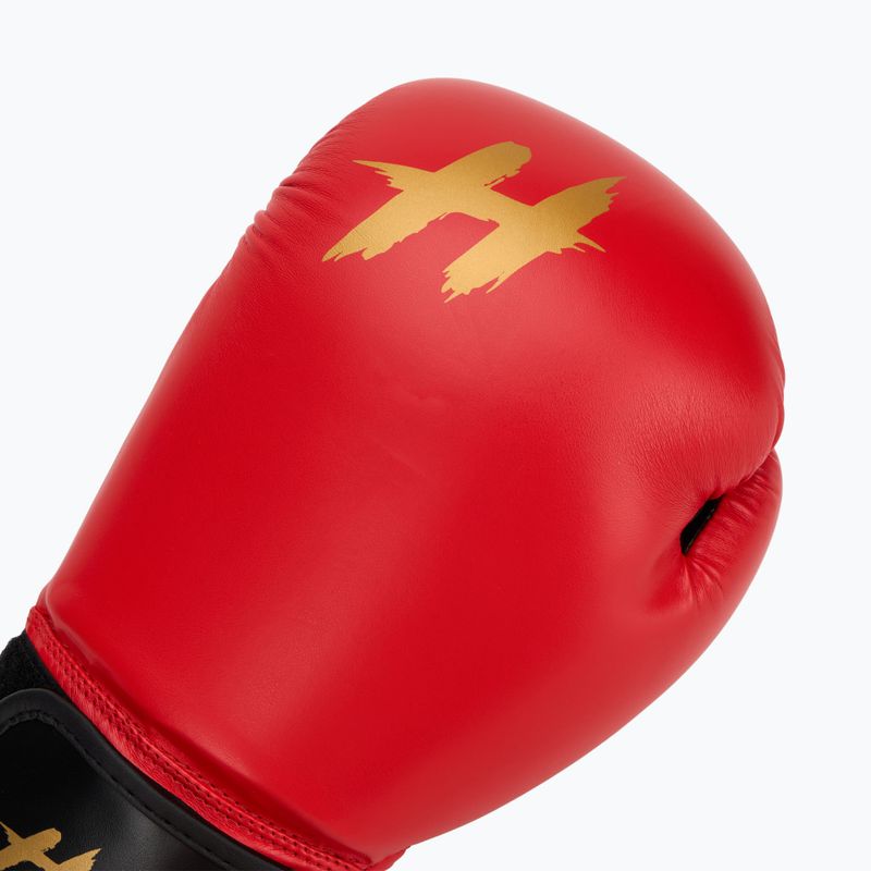 Rękawice bokserskie HOOK FIGHTING Ready To Train czerwony 5
