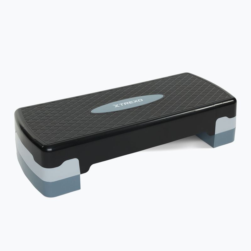 Step do aerobiku XTREXO 2 stopniowy szary