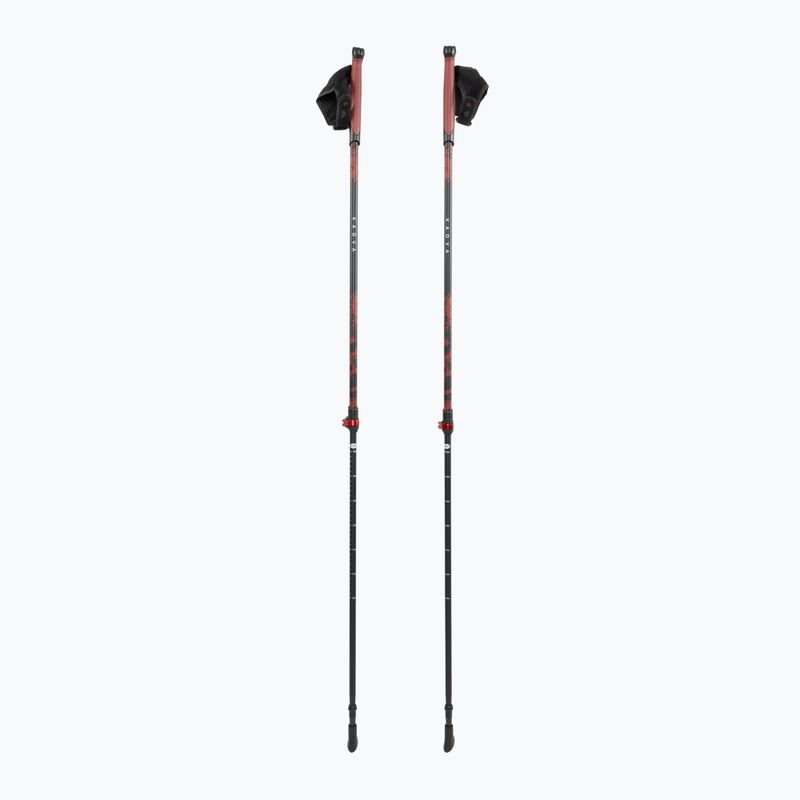 Kije nordic walking KADVA Halna regulowane czerwony 3
