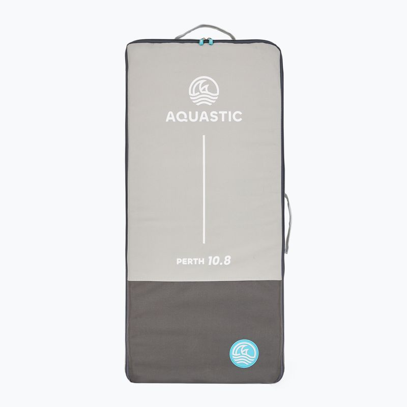 Zestaw deska SUP pompowana AQUASTIC Perth 10'8" allround pomarańczowy 12