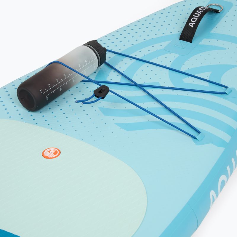 Zestaw deska SUP pompowana dziecięca AQUASTIC Perth 8'0" allround niebieski 11