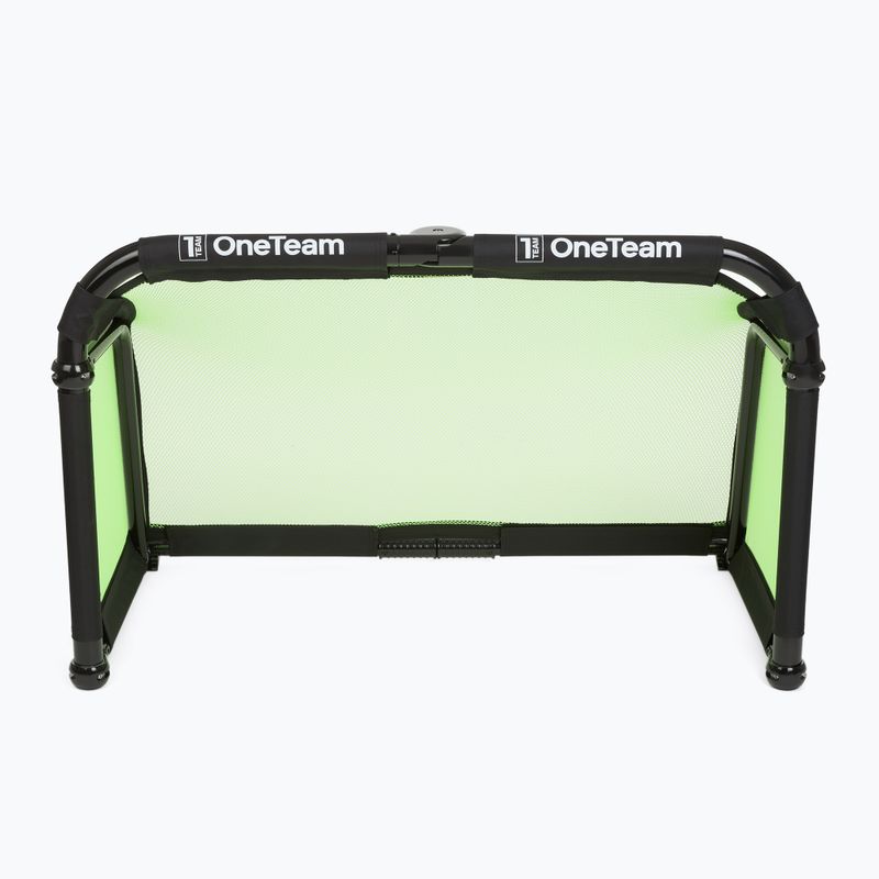 Bramka do piłki nożnej OneTeam Swiftgoal 120 x 70 cm czarny/zielony 7