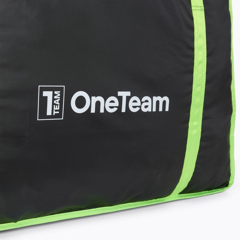 Torba do przenoszenia bramki OneTeam Swiftgoal 180 x 120 cm czarny/zielony 5