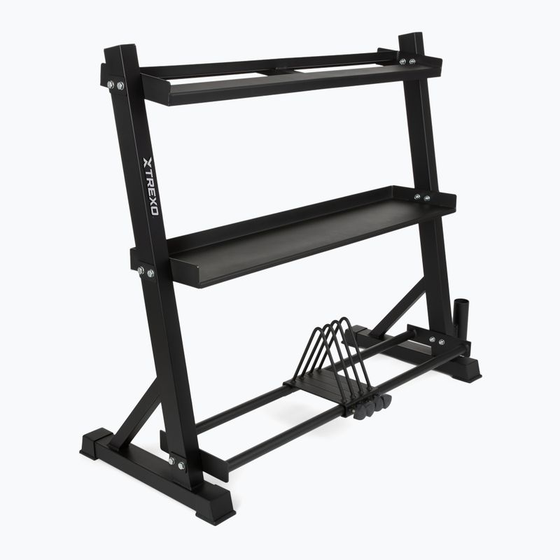 Stojak XTREXO Complex Gym Storage czarny 13