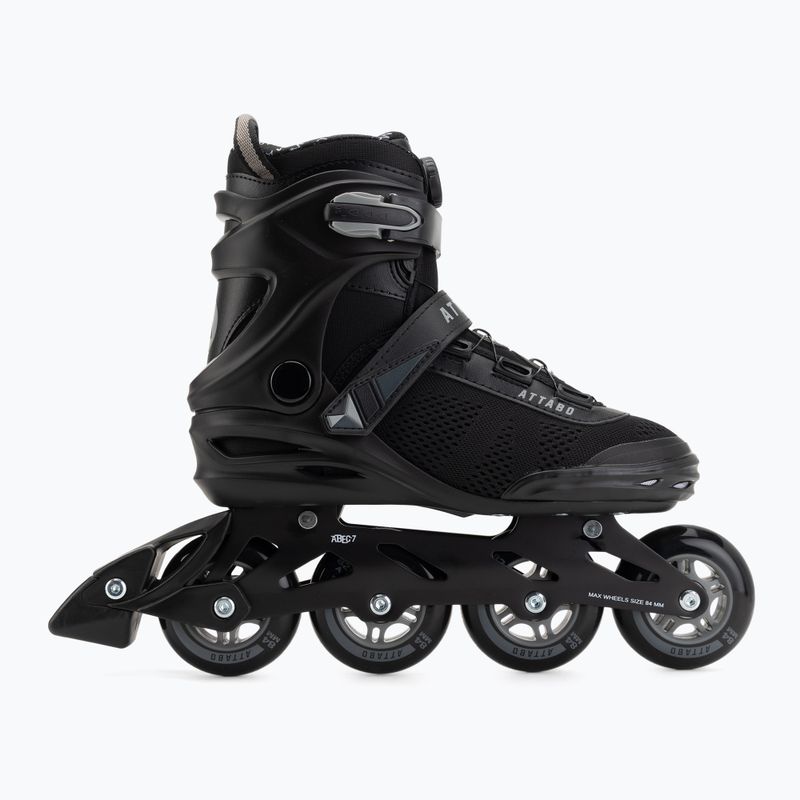 Rolki męskie ATTABO OneFoot Fitgo system czarny 2