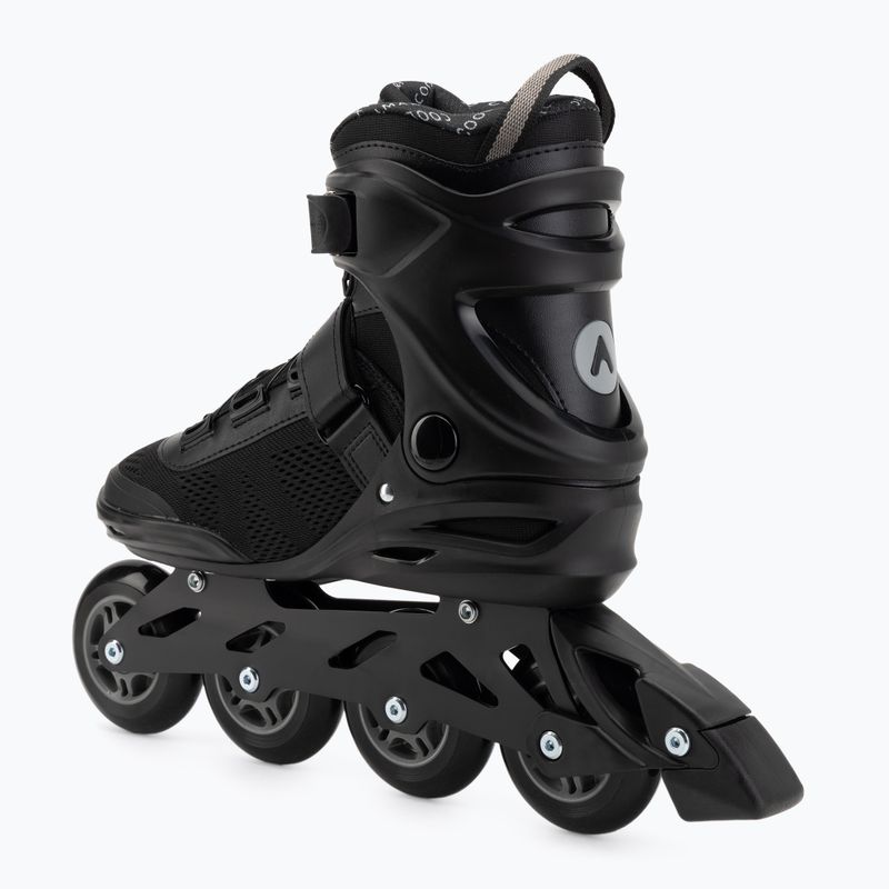 Rolki męskie ATTABO OneFoot Fitgo system czarny 7