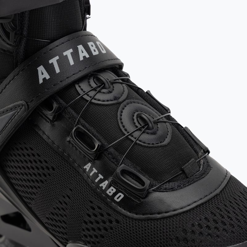 Rolki męskie ATTABO OneFoot Fitgo system czarny 12