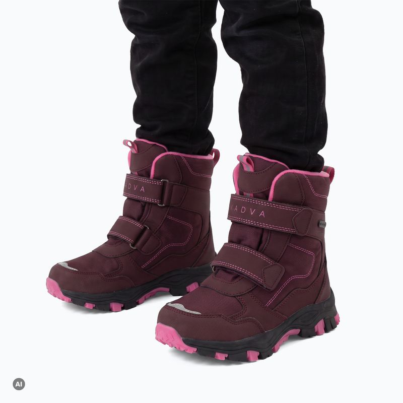 Śniegowce dziecięce KADVA Snowey Mid WP różowy 2