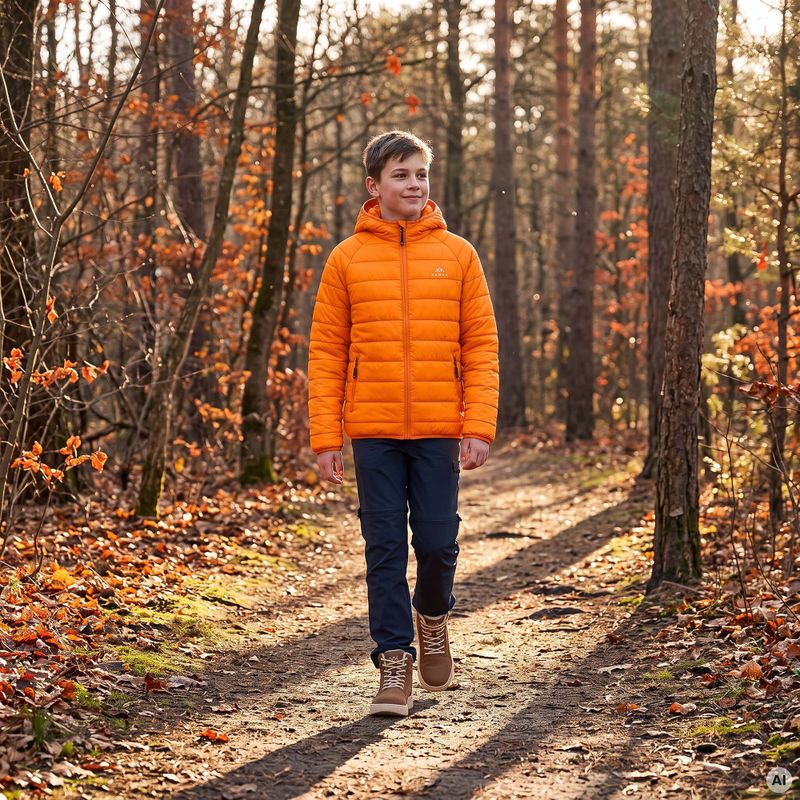 Buty barefoot dziecięce KADVA SPLAYON Anti-Puncture JR brązowy 12