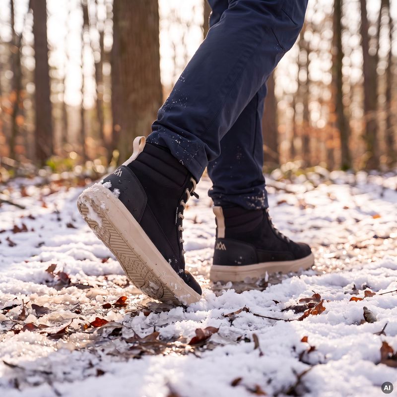 Buty barefoot męskie KADVA SPLAYON Anti-Puncture czarny 8