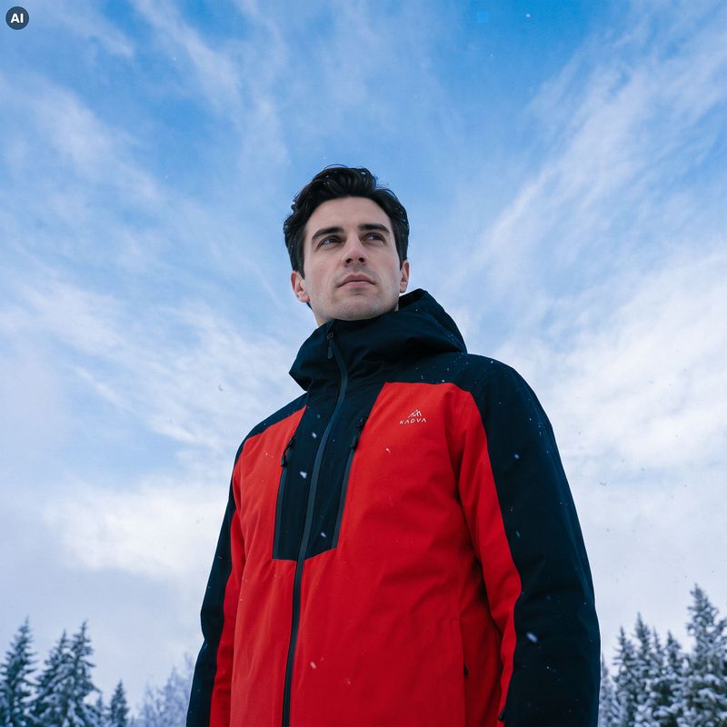 Kurtka narciarska męska KADVA Velar WP 10K/8K czarny 7