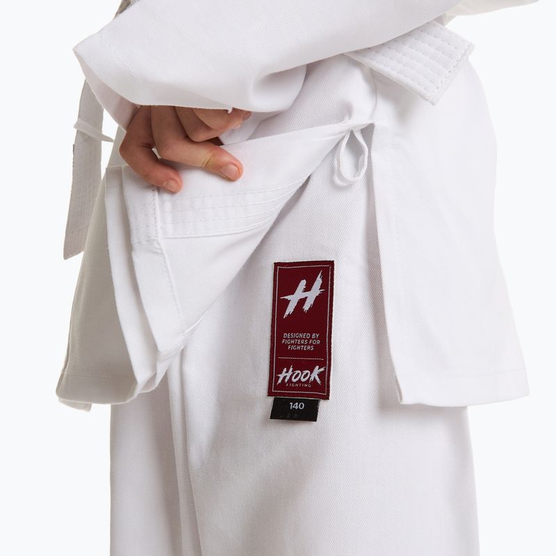 Karategi dziecięce HOOK FIGHTING Karate - Back To School biały 15