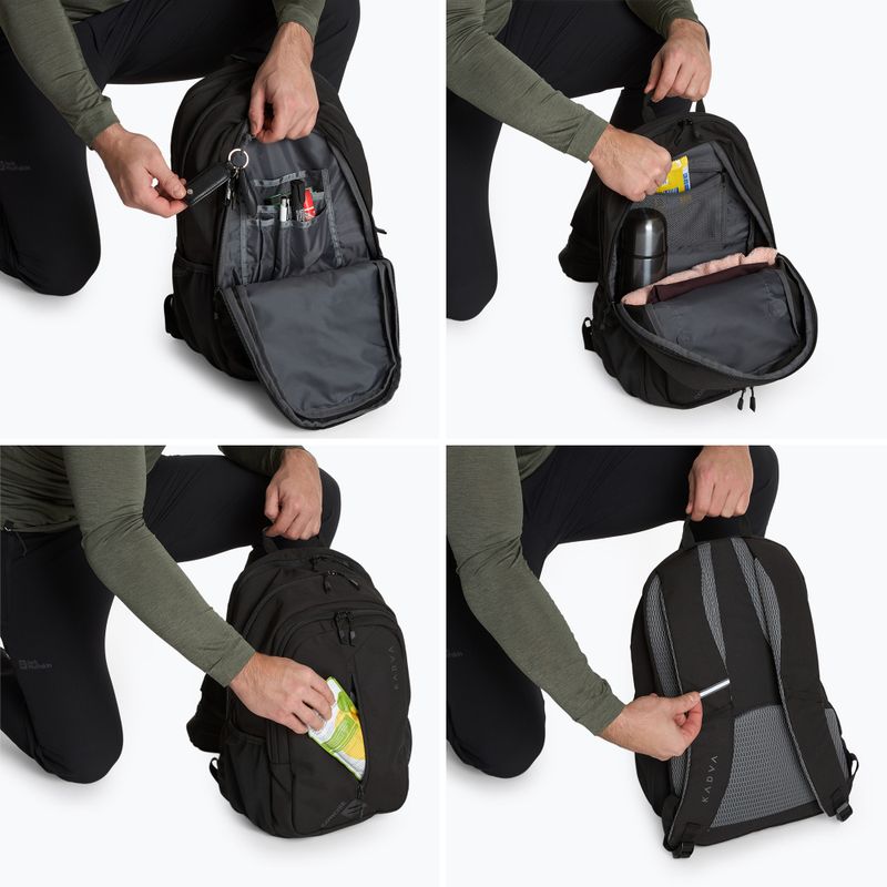 Plecak turystyczny KADVA Concise 20 l black 7