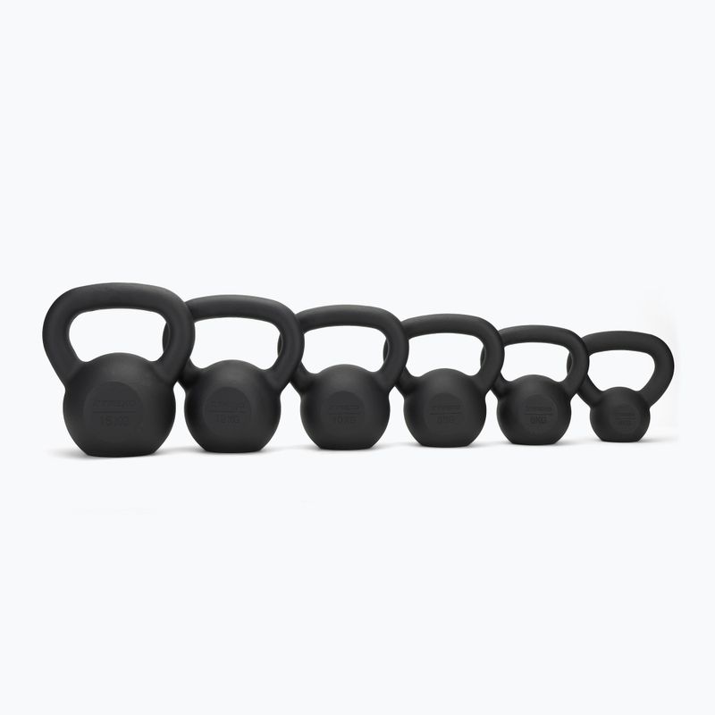 Kettlebell Żeliwny XTREXO 4 kg czarny 4