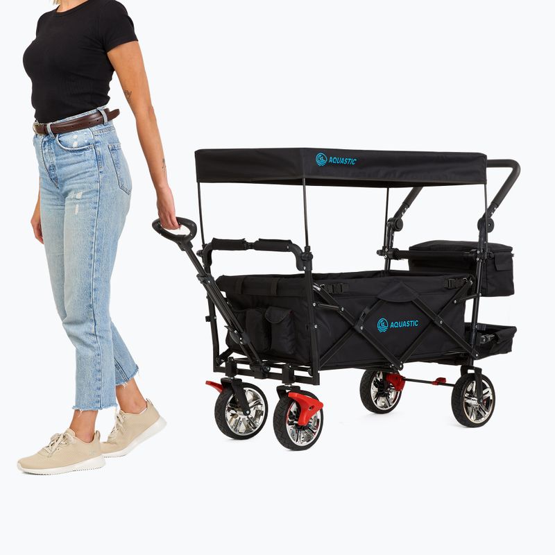 Wózek transportowy AQUASTIC Luxor czarny 7