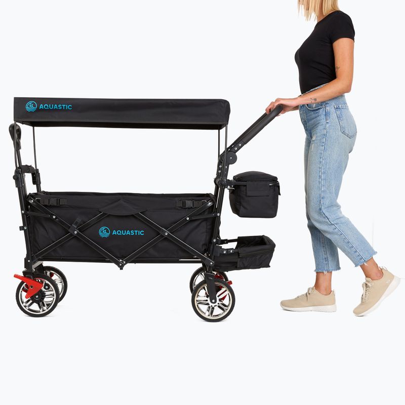 Wózek transportowy AQUASTIC Luxor czarny 9