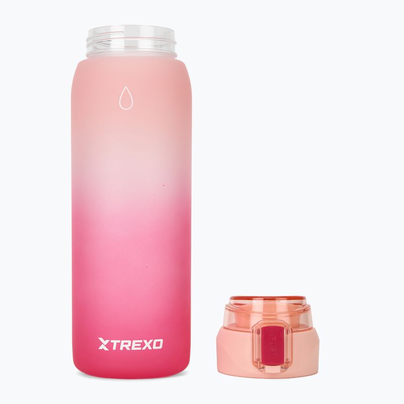 Bidon XTREXO Haust 1000 ml różowy 3