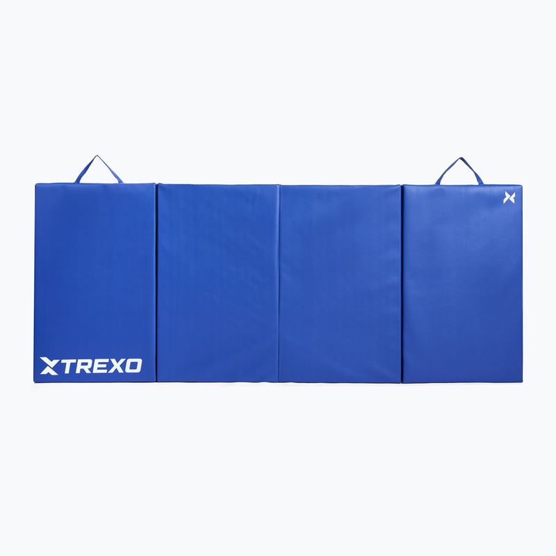 Materac gimnastyczny XTREXO składany 195 x 80 x 5 cm niebieski 7