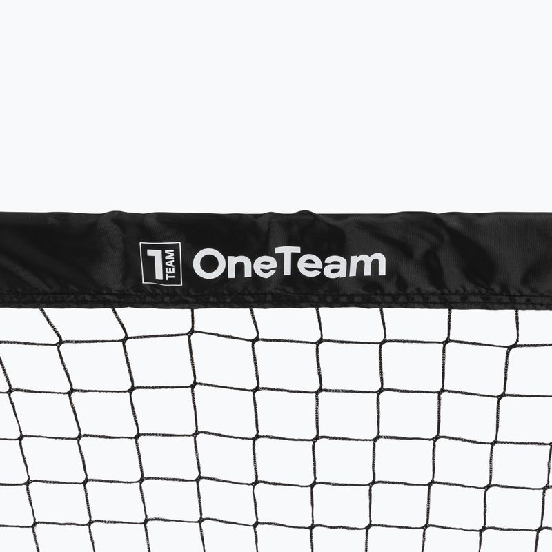 Bramki do piłki nożnej OneTeam Goalify Pop-Up czarny 10