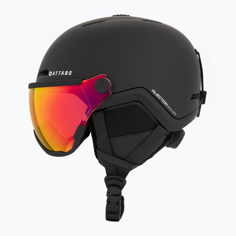 Kask narciarski dziecięcy ATTABO Avens 2.0 Jr Visor czarny 7