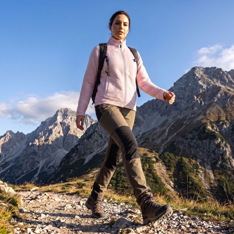 Bluza damska KADVA Alpina WMNS fioletowy 4