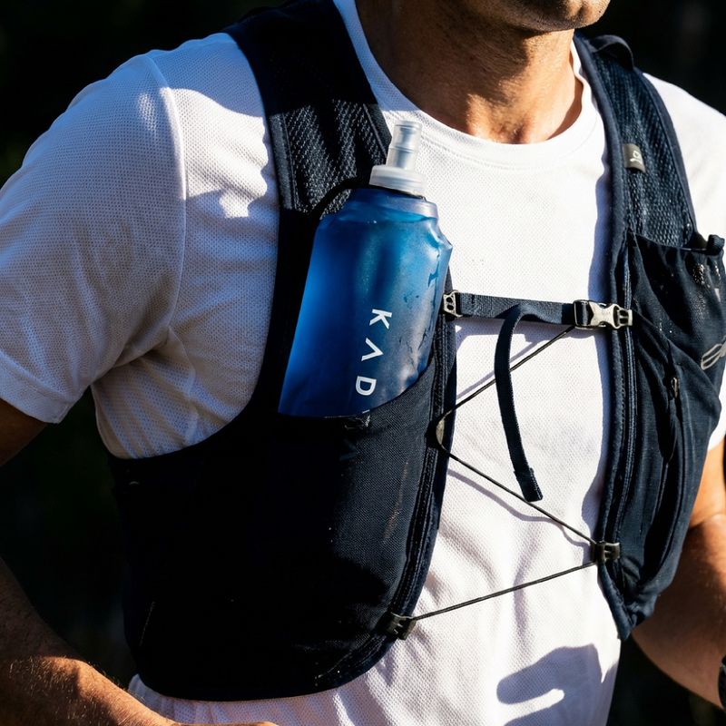 Bidon miękki KADVA softflask Flowbie 500 ml niebieski 4