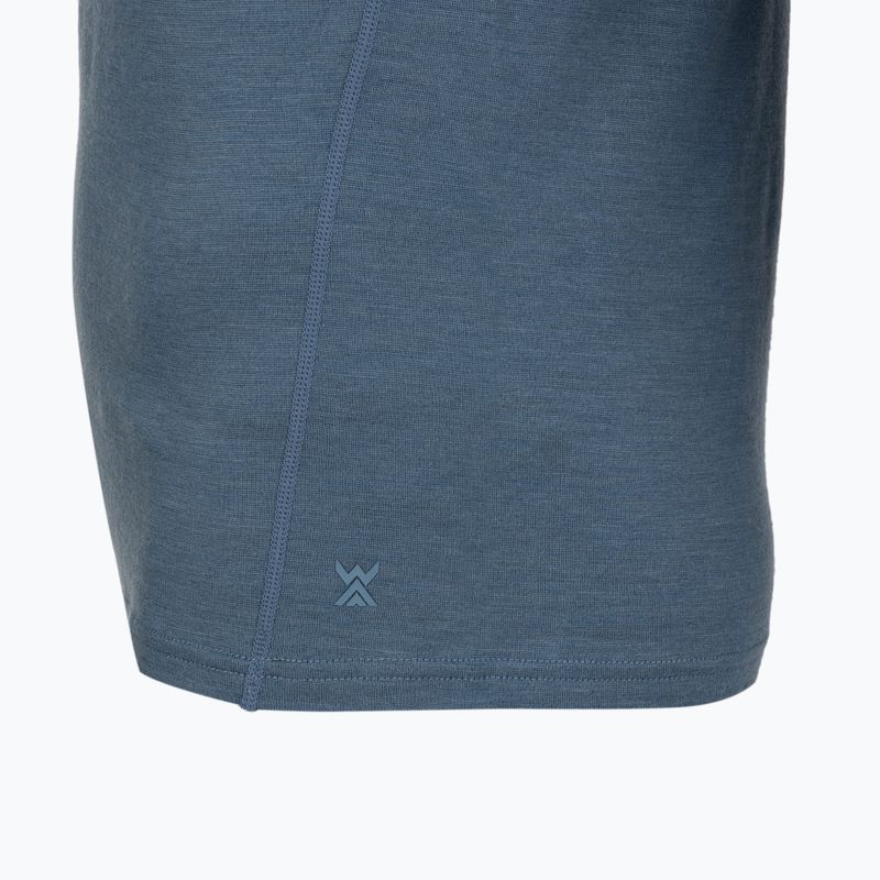 Koszulka termoaktywna męska WOOLCANO Merino 100% TEE0546 szara 8