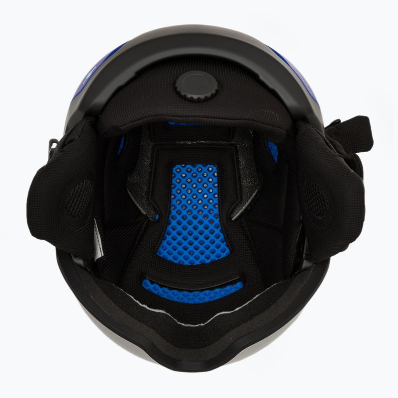 Kask narciarski dziecięcy ATTABO Avens 3.0 Jr Visor ERT niebieski 5