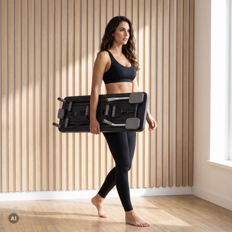 Reformer XTREXO ReforMINI czarny 5